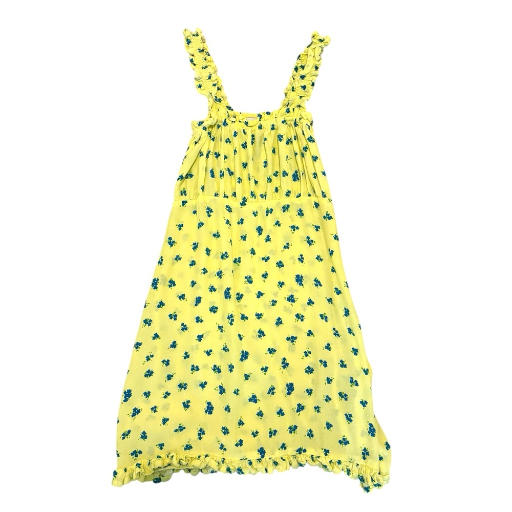 Faithfull The Brand Babydoll Dress Floral 2 XS Revolve Missing Belt Cottagecore